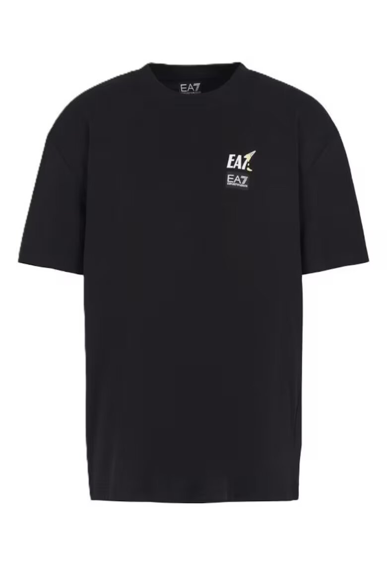 EA7 Тениска за лайфстайл - M TEE MULTISPORTS - 7M000118-AF13244-UC001 - Черна