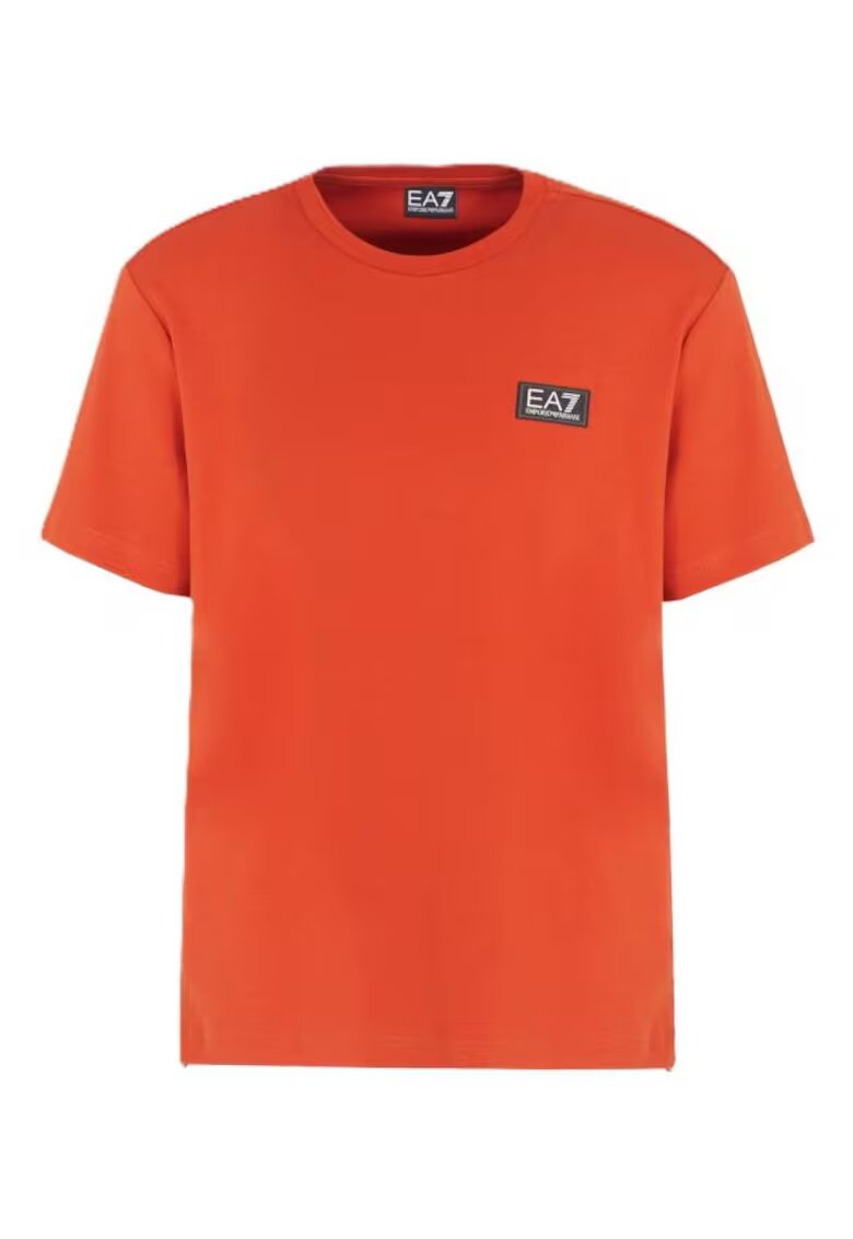 EA7 Тениска за мъже - m tape m tee ss zip - 7M000516-AF14616-U3012 - 128 CM
