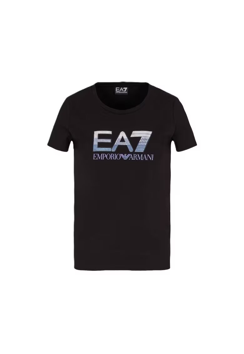 EA7 Тениска за жени - 7W000183-AF10373-UC001 - Черна