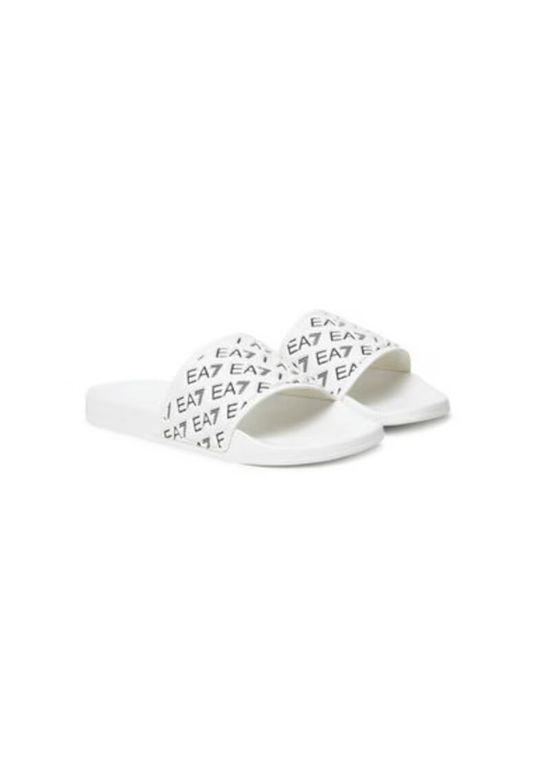 EA7 Унисекс джапанки Emporio Armani - 7X000109 AF15125 - синтетика - бели