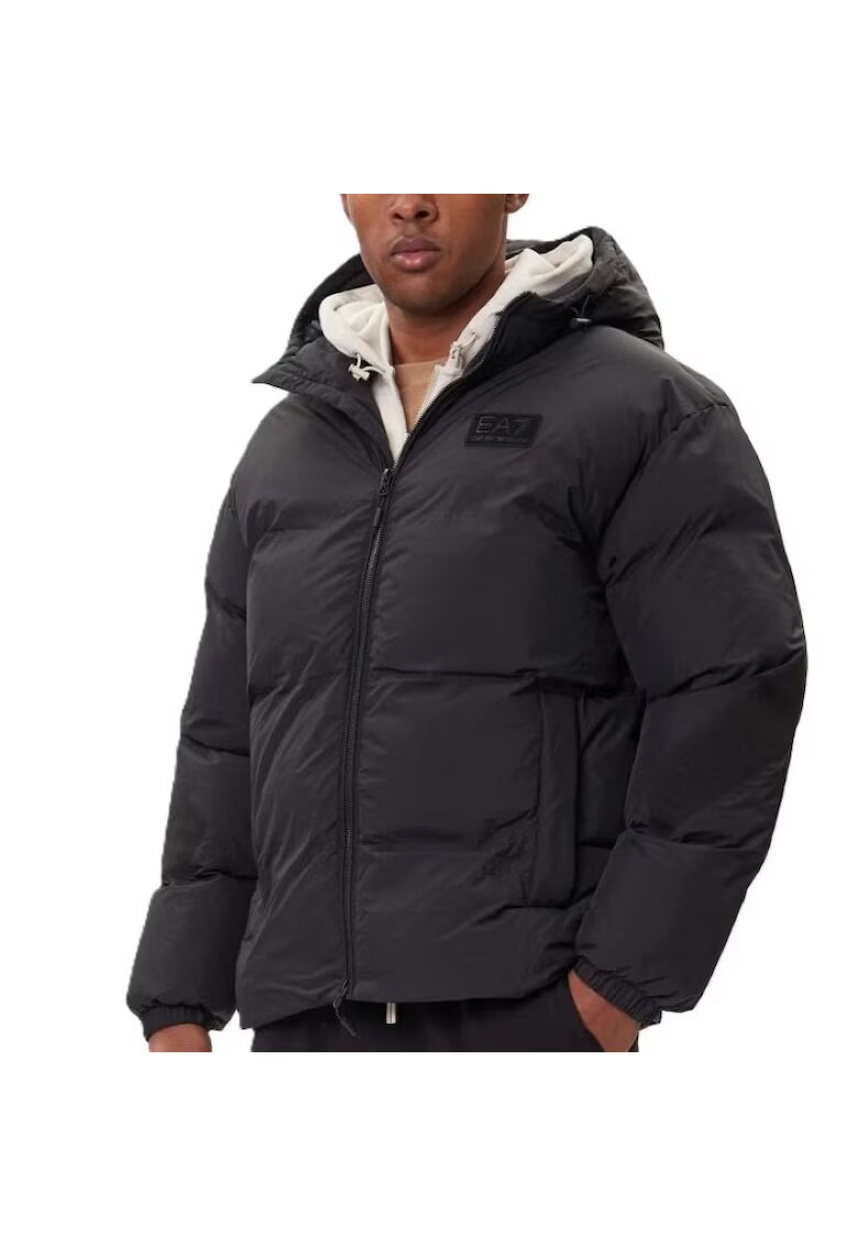 EA7 Яке MOUNTAIN M DOWN HOODED JACKET LONG LOGO-7M000699-AF15951-UC001