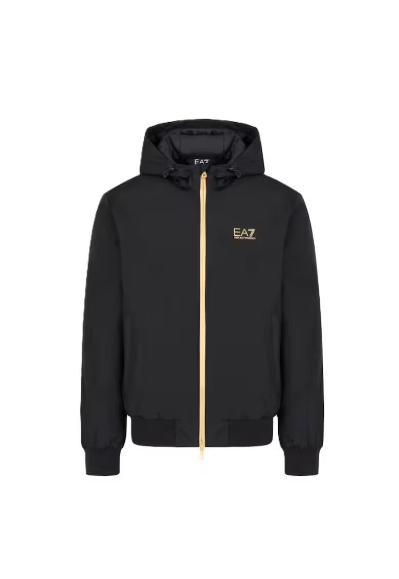 EA7 Яке за мъже - m hooded jacket pa - 8NPB21-PNFZZ-0208 - Черно