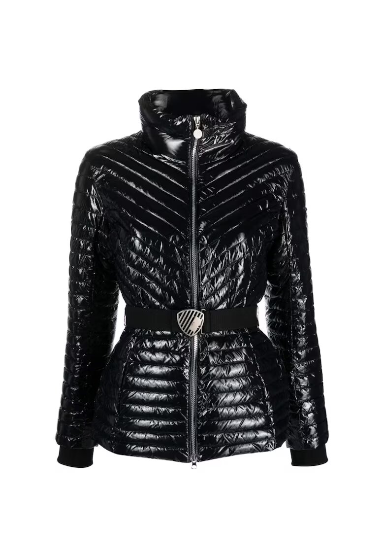 EA7 Яке за Жени - w jacket medium padded belt - 6RTB12-TNEQZ-1200 - Черно