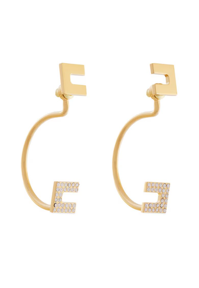 Elisabetta Franchi Дамски обеци Oro Giallo U95 - златисти