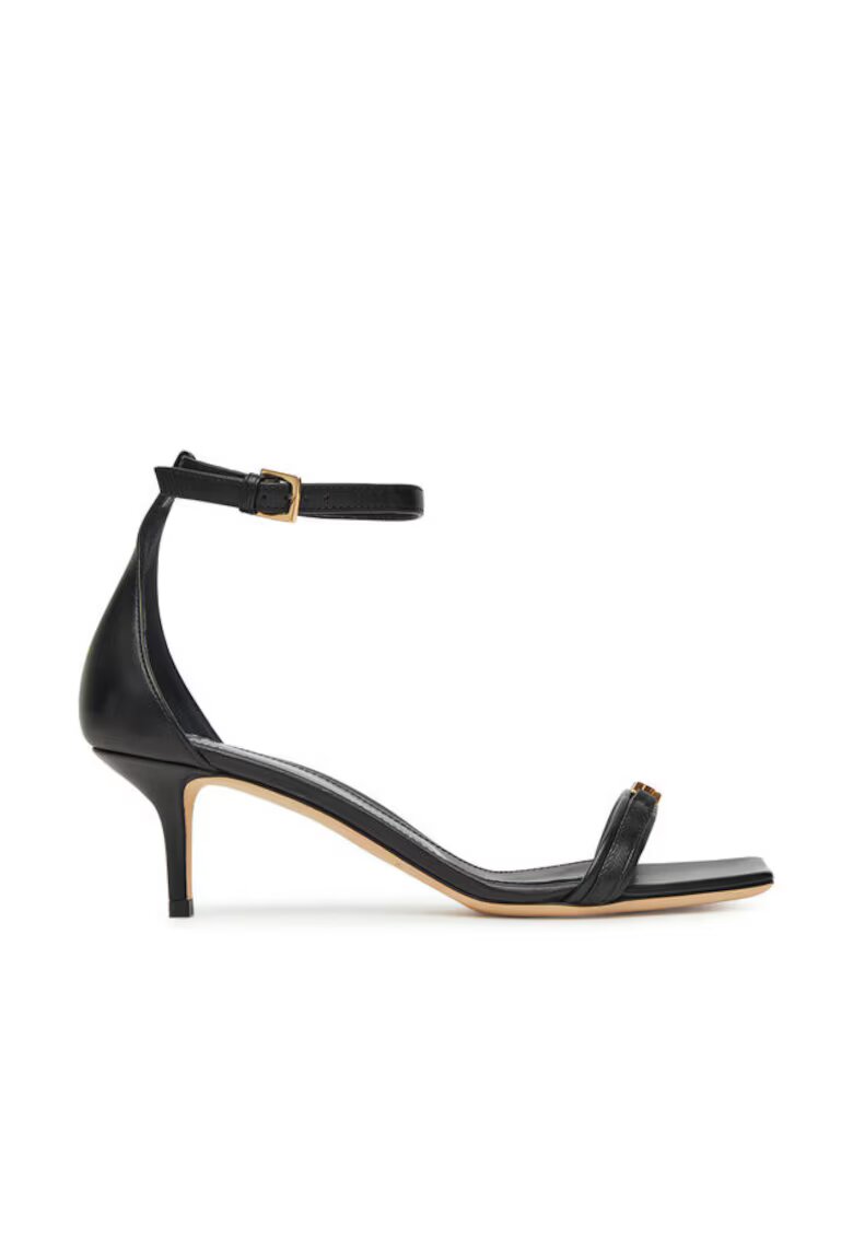 Elisabetta Franchi Дамски сандали - 110 SA59L51E2 110 - естествена кожа -