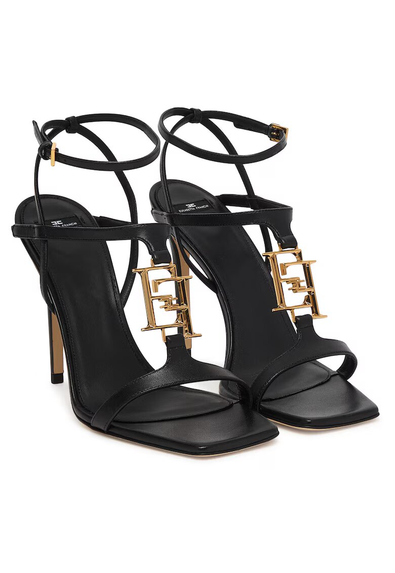 Elisabetta Franchi Дамски сандали - естествена кожа - stiletto