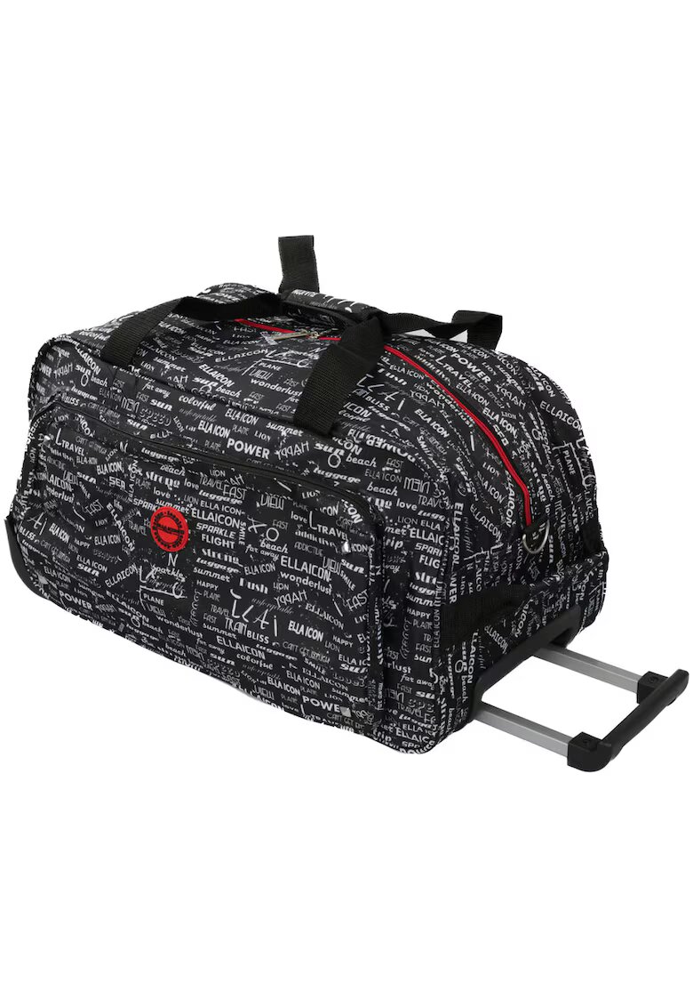 Ella Icon Пътна чанта с колелца 55x30x30 см - Черен