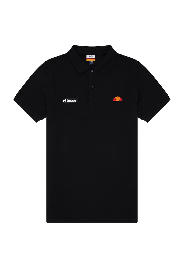 ELLESSE Тениска Montura с яка и апликации