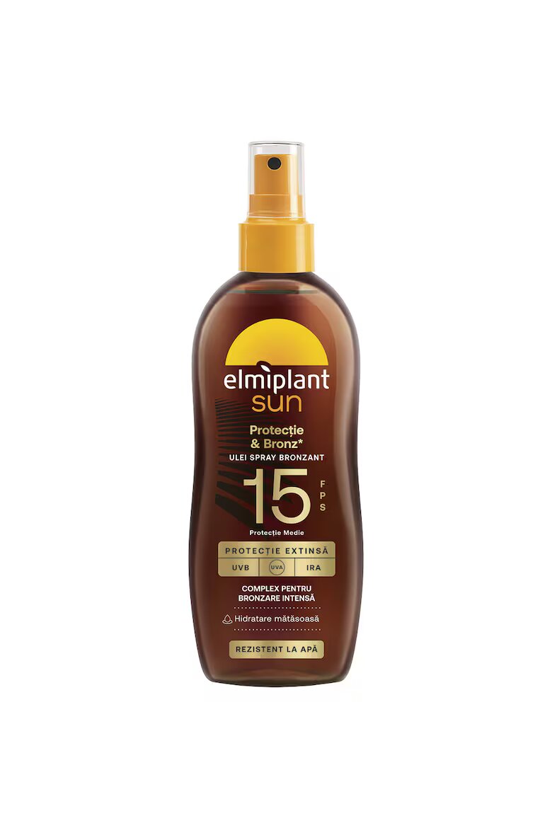 Elmiplant Слънцезащитно олио Sun Бронзант SPF 15 150 мл
