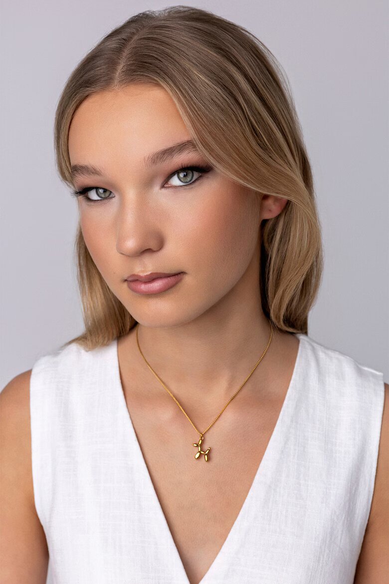 Emily Westwood Колие с покритие от 18K злато Златист