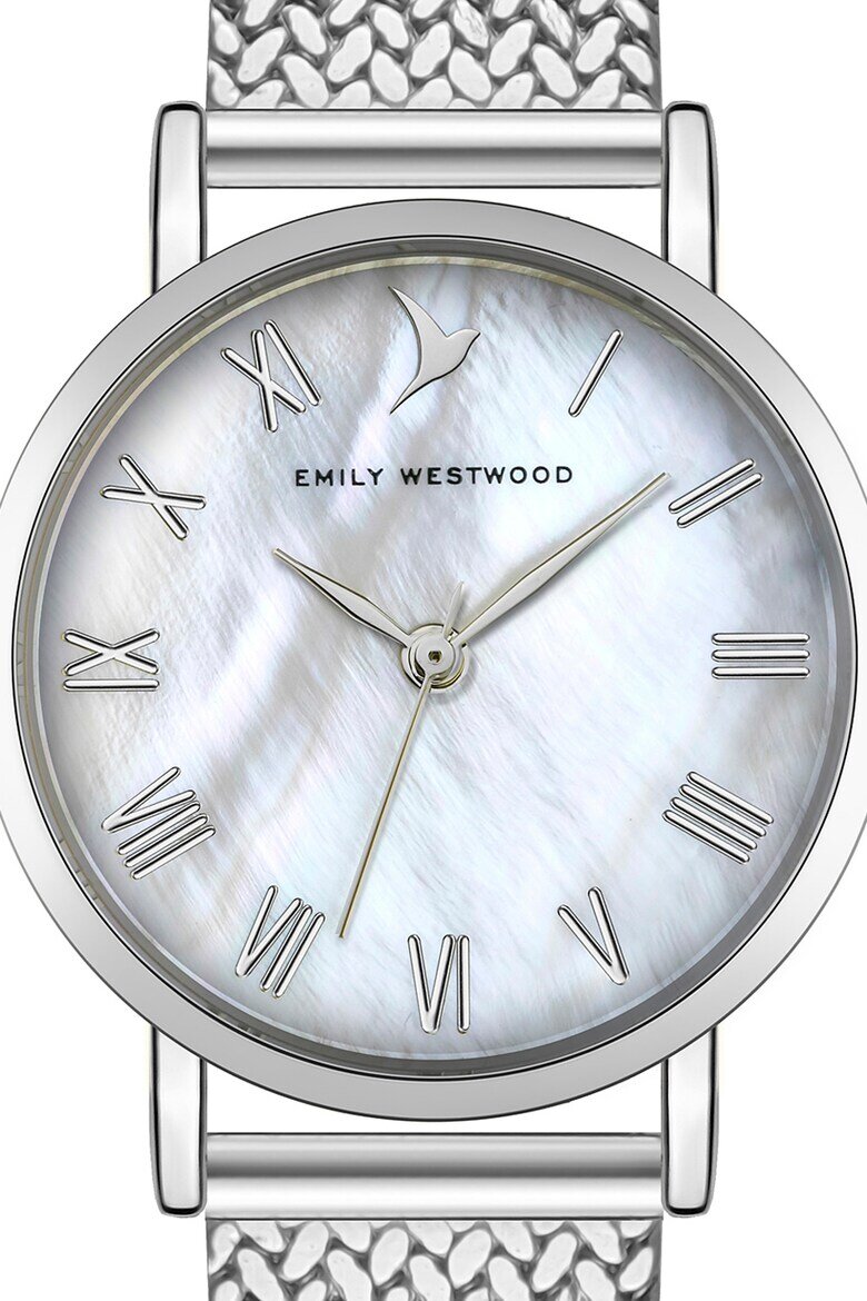 Emily Westwood Кварцов часовник от неръждаема стомана Сребрист