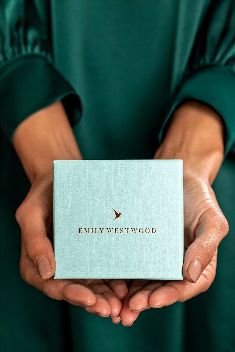 Emily Westwood Кварцов часовник от неръждаема стомана Сребрист