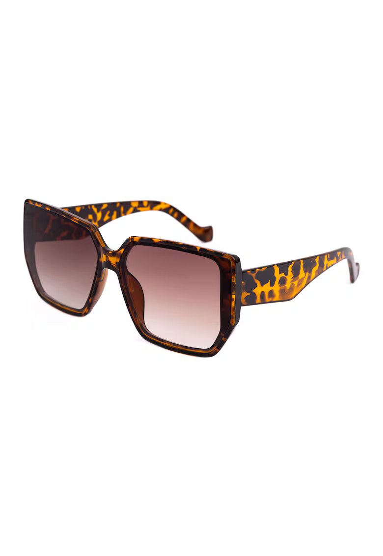 Emily Westwood Слънчеви очила Hailey тип Butterfly - Кафяв/Шафраново жълто