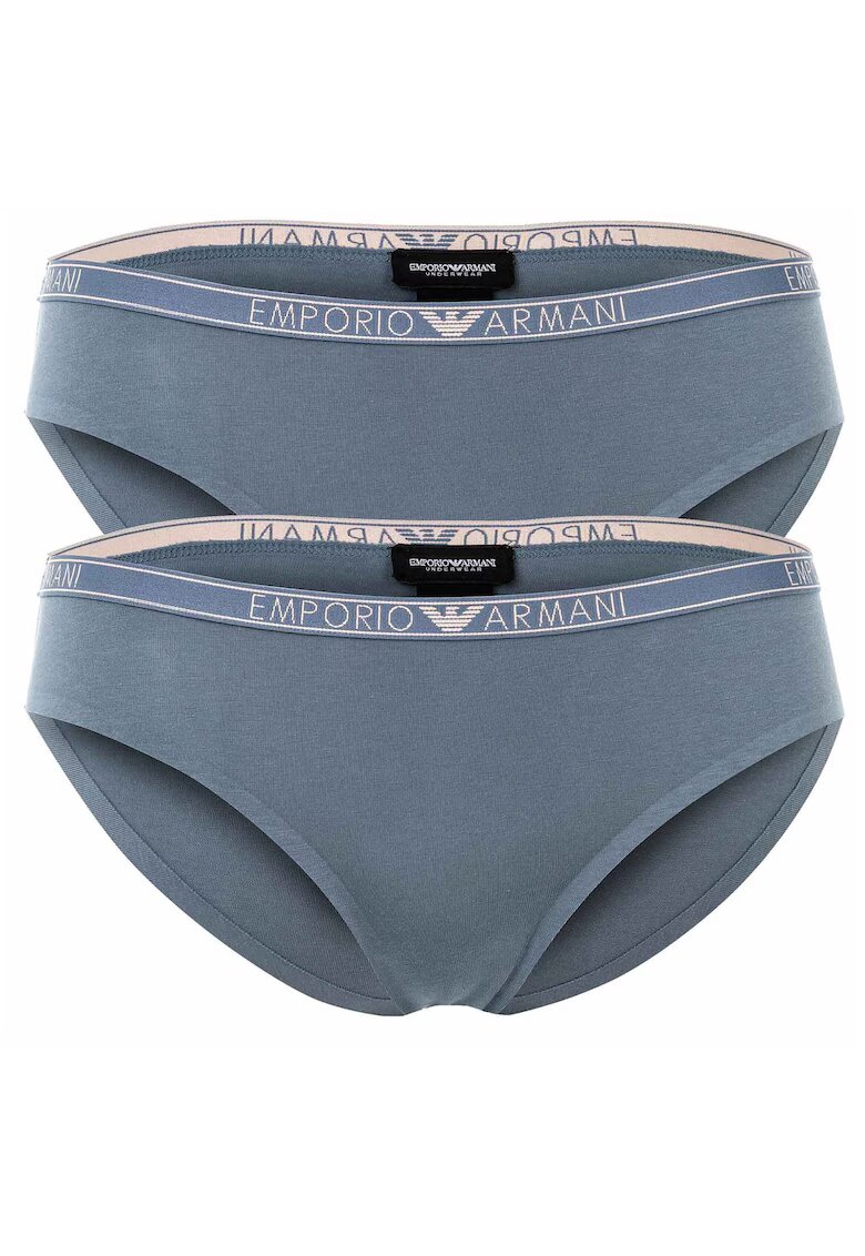 Emporio Armani Бикини с лого на талията - 2 чифта