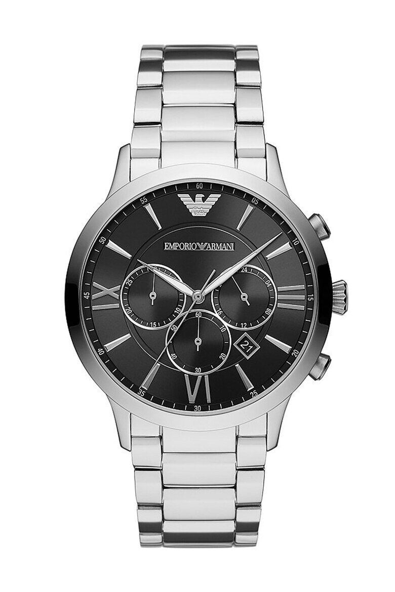 Emporio Armani Часовник от неръждаема стомана Сребрист