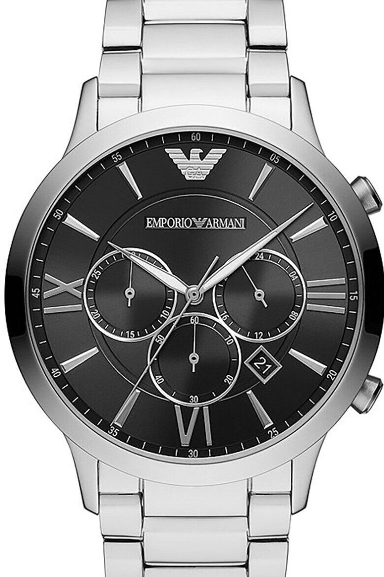 Emporio Armani Часовник от неръждаема стомана Сребрист