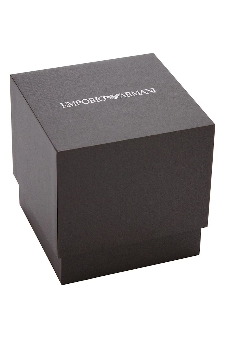 Emporio Armani Часовник с кристали Сребрист