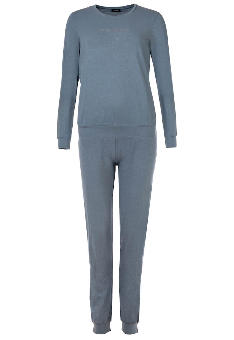 Emporio Armani Дълга пижама с лого