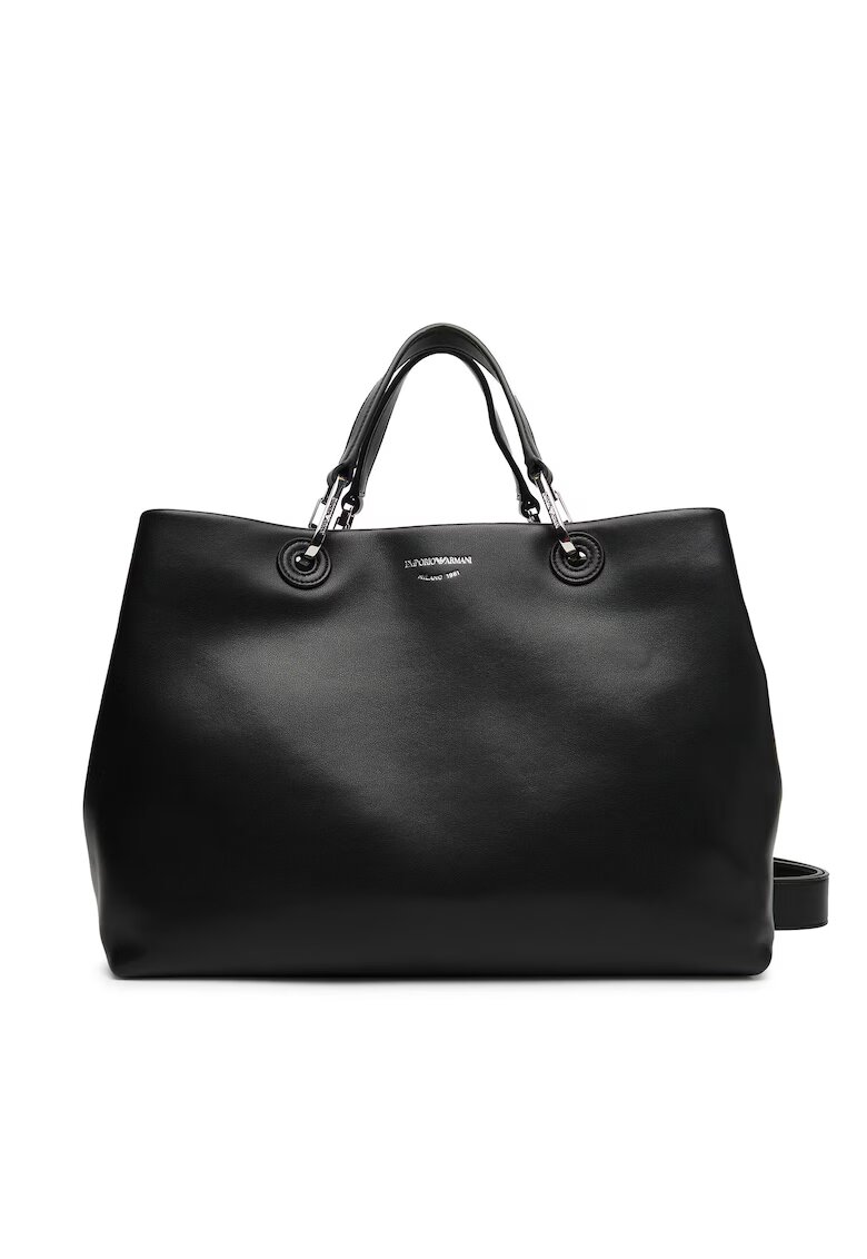 Emporio Armani Дамска чанта черна - от екологична кожа - модел EW000360 AF18673 UC0