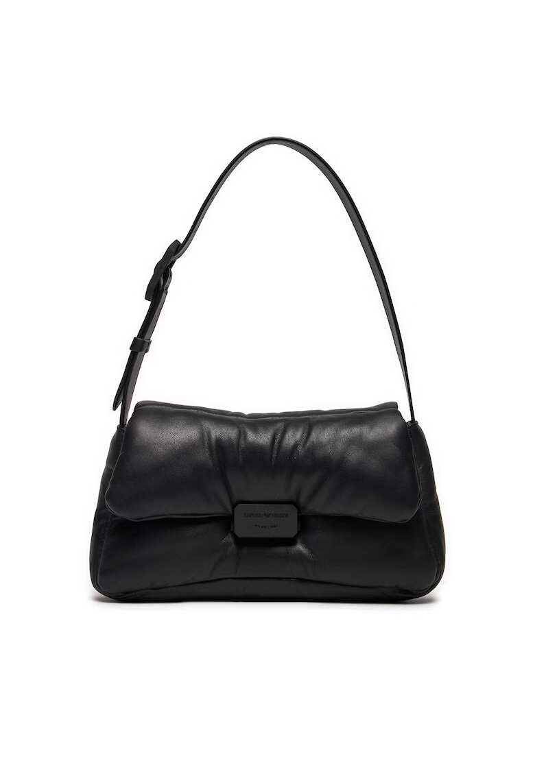 Emporio Armani Дамска чанта екологична кожа - черна