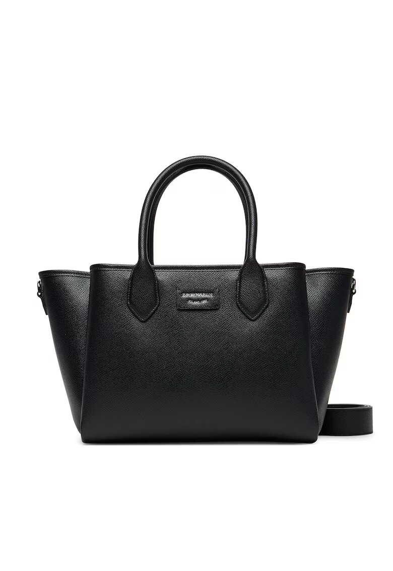 Emporio Armani Дамска чанта модел Nero/Taupe - размери 30x45см