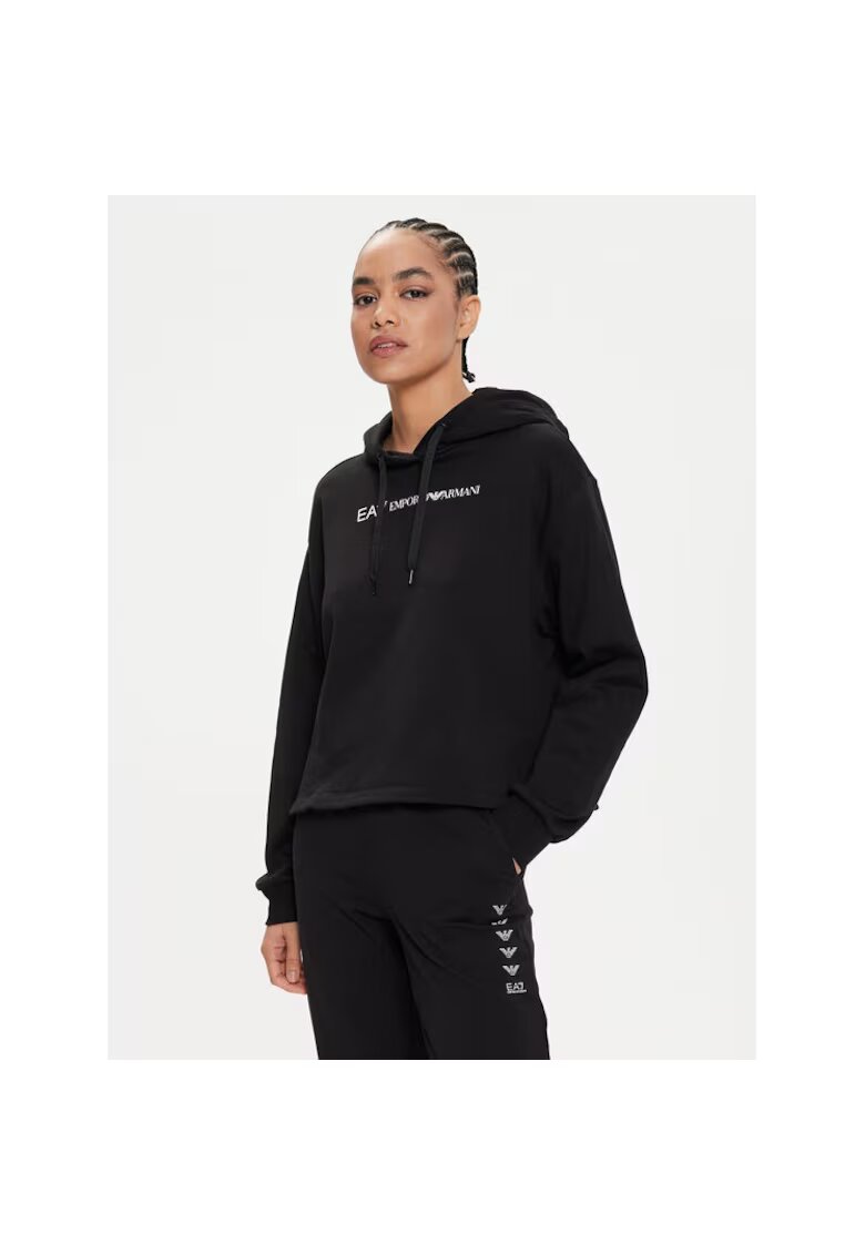 Emporio Armani Дамска спортна блуза - Черен
