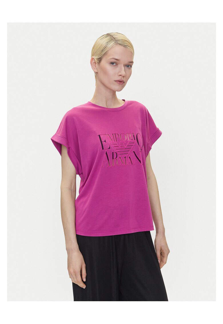 Emporio Armani Дамска тениска - Розова