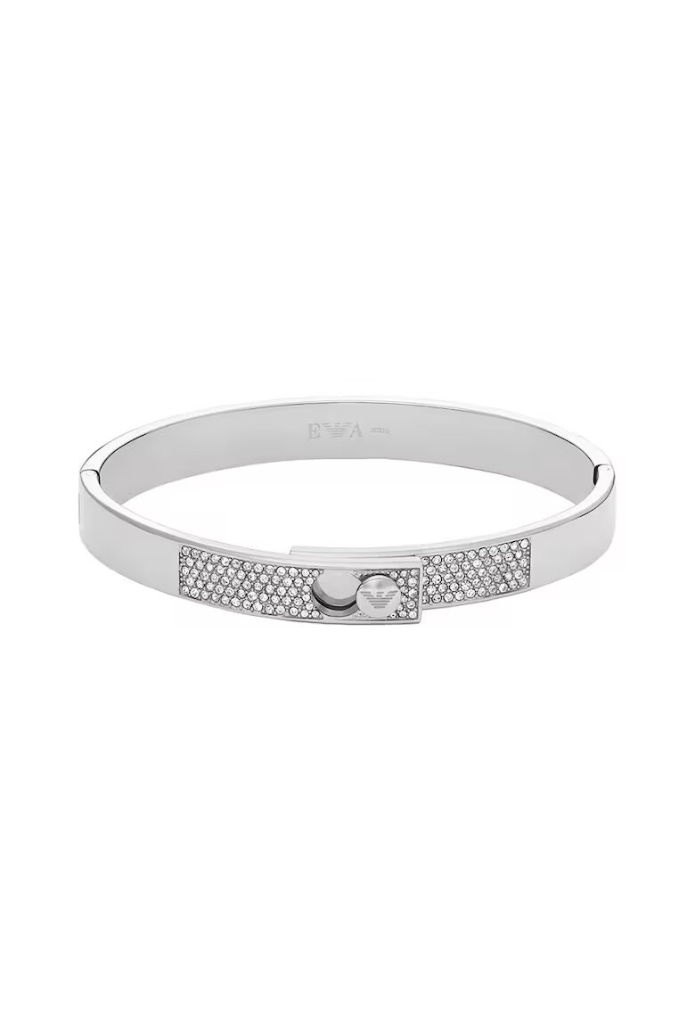 Emporio Armani Гривна от неръждаема стомана с кристали