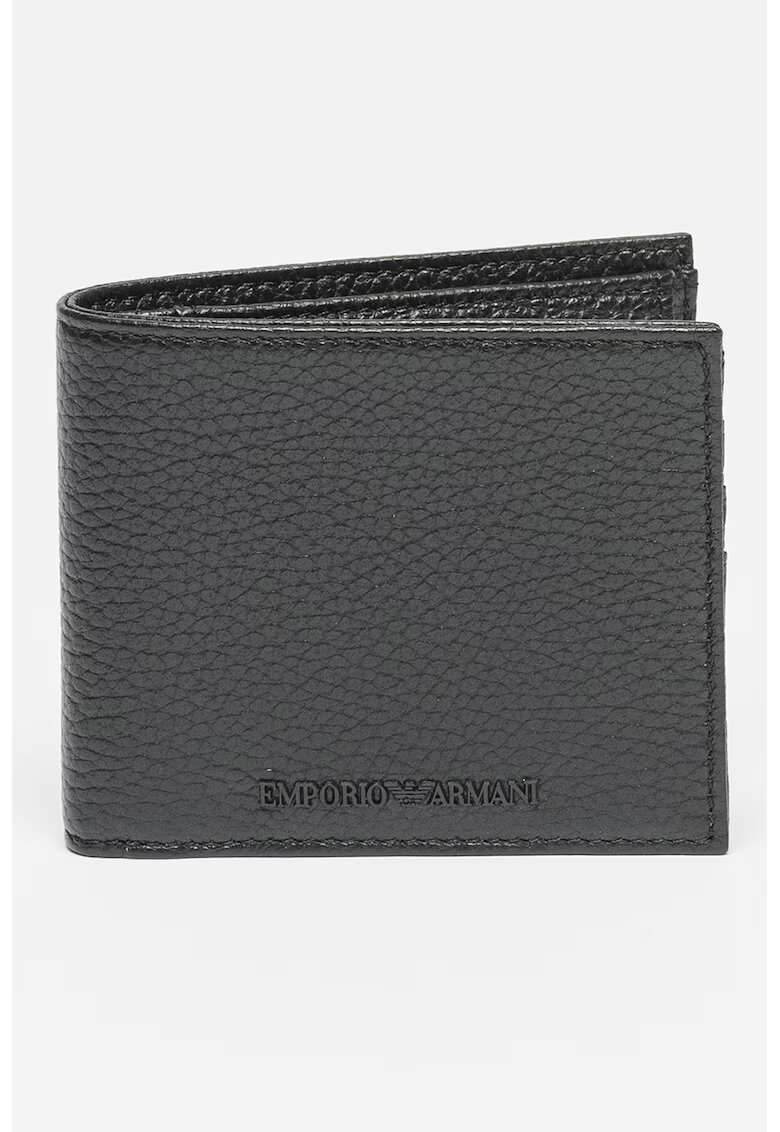Emporio Armani Кожен портфейл с прегъване