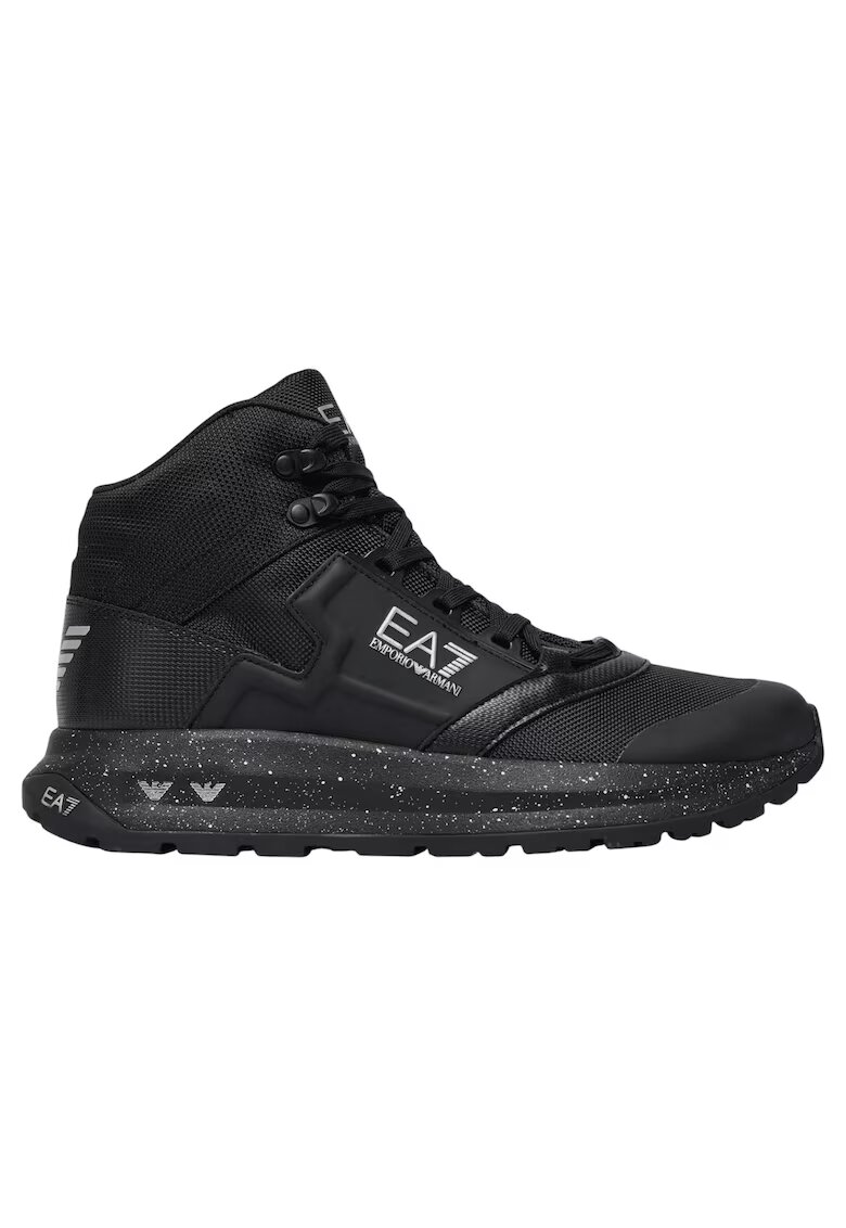 Emporio Armani Маратонки EA7 Ice Altura Nylon Mesh+ 51489 - Черен/Сребрист