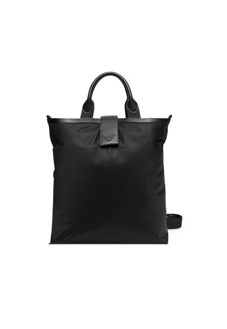 Emporio Armani Мъжка чанта - Black Beauty - екологична - черна