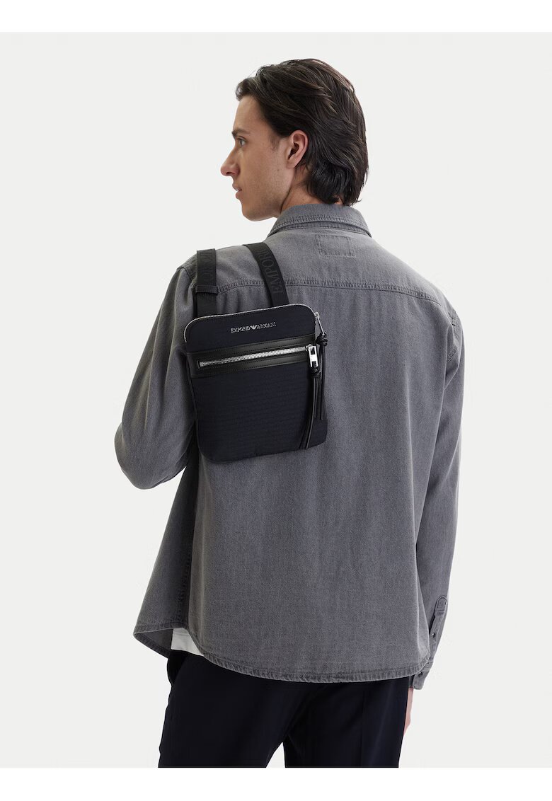 Emporio Armani Мъжка чанта за кръст - текстил - - One Size INTL
