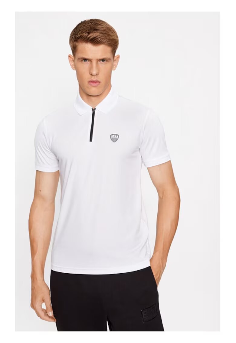 Emporio Armani Мъжка тениска - 83304 - бяла - вискоза
