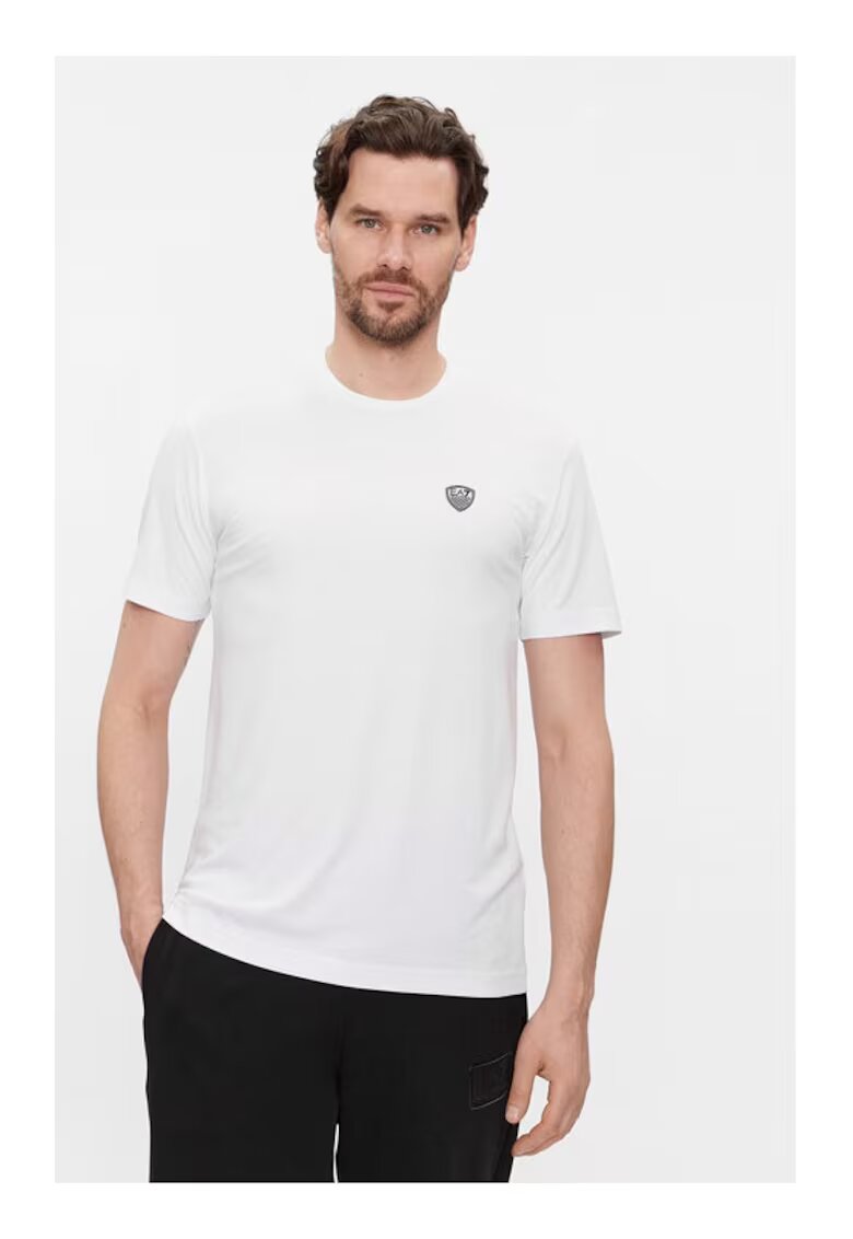 Emporio Armani Мъжка тениска - 85209 - бяла - вискоза