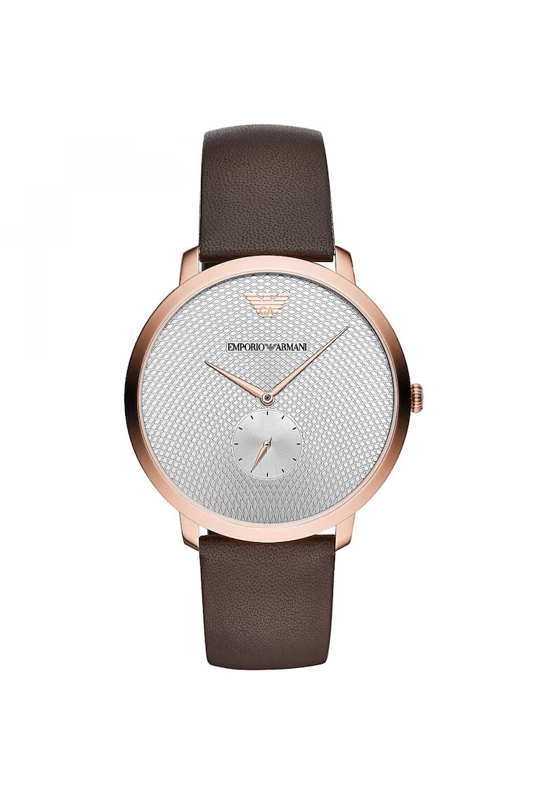 Emporio Armani Мъжки часовник - Модерен тънък 1325352837 - Кафяв