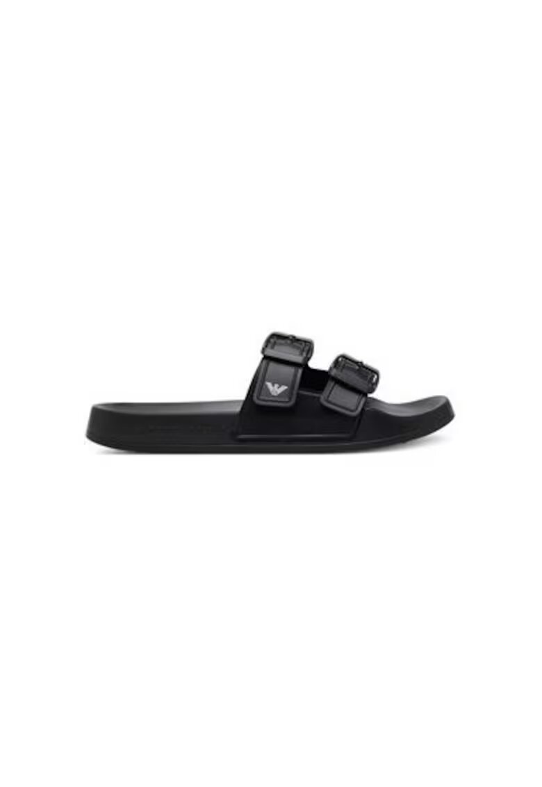 Emporio Armani Мъжки чехли XVPS13 XR275 - Синтетични - Черни