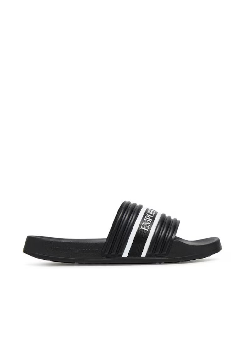 Emporio Armani Мъжки чехли XVPS14 XR277 - Синтетични - Черни