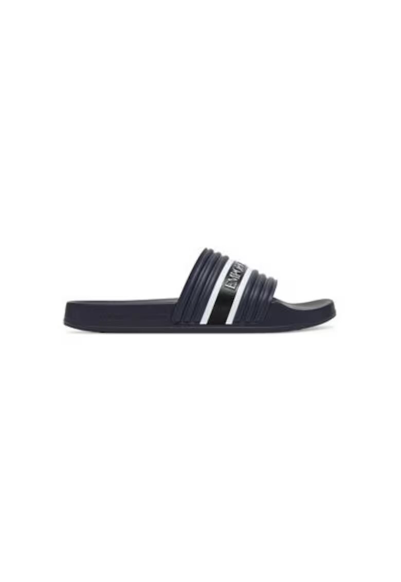 Emporio Armani Мъжки чехли XVPS14 XR277 - Синтетични - Тъмносини