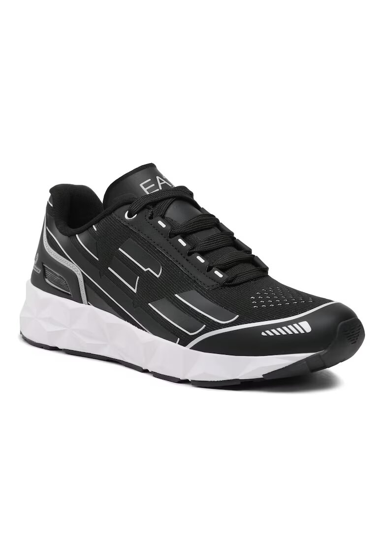 Emporio Armani Мъжки спортни обувки - 302482559 - Текстил - Черни
