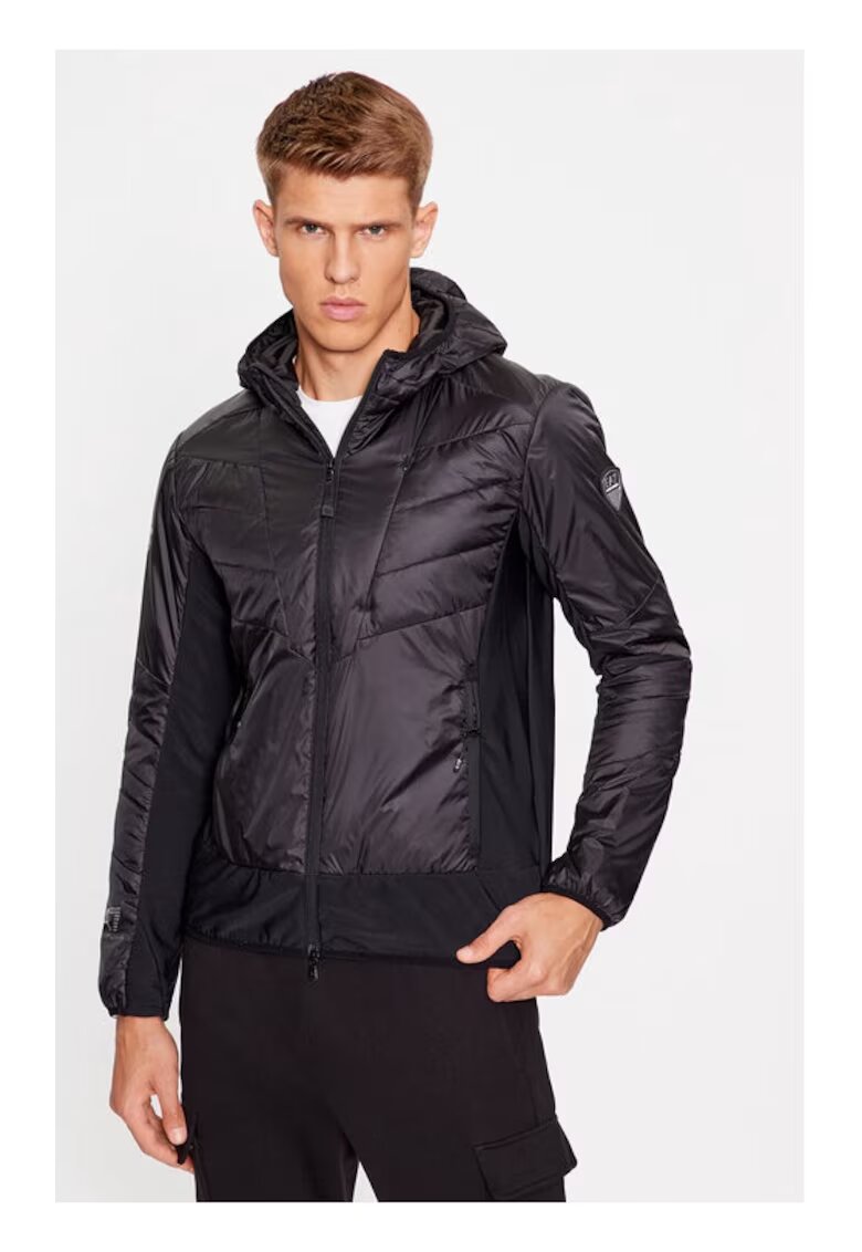Emporio Armani Мъжко яке - 76566 - черно - полиамид