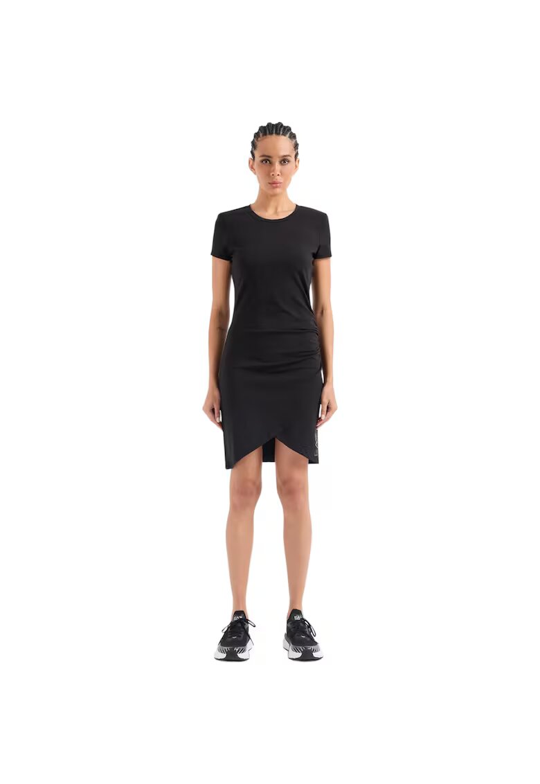 Emporio Armani Рокля EA7 Logo Series Stretch - TJ01Z-3DTA62-1200 33622