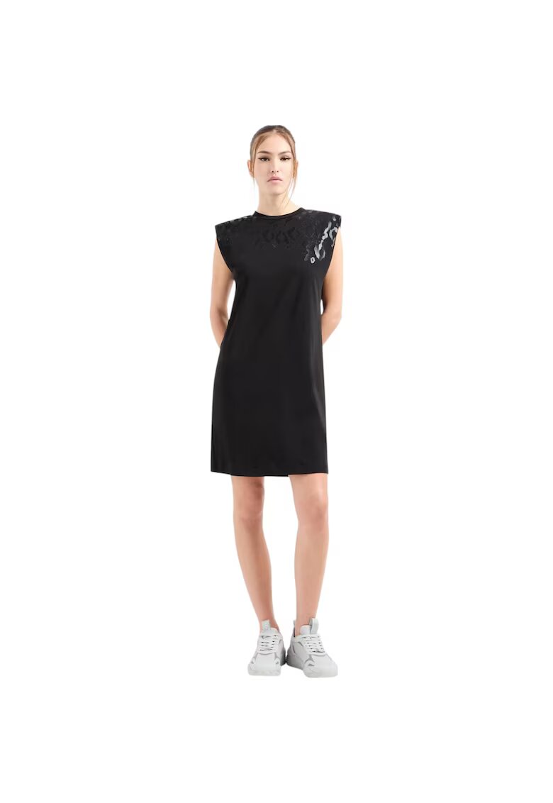 Emporio Armani Рокля EA7 Train Graphic Stretch 40696