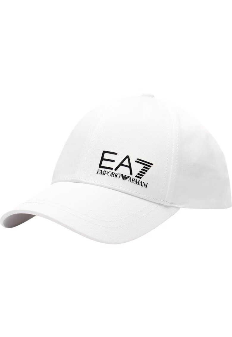 Emporio Armani Шапка EA7 Train Core Id Logo 40615 - Бял/Черен