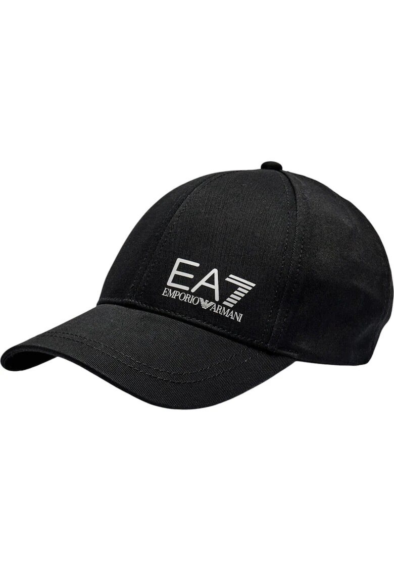 Emporio Armani Шапка EA7 Train Core Id Logo 40618 - Черен/Сребрист