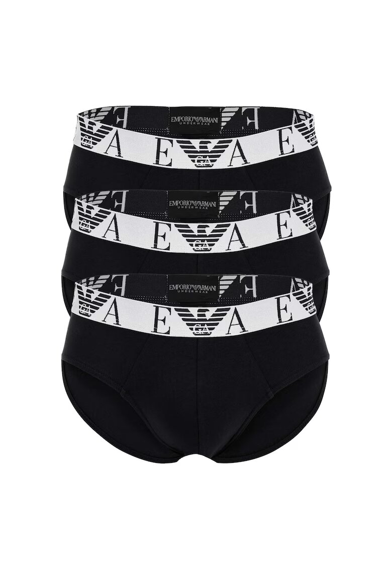 Emporio Armani Слипове с лого - 3 чифта