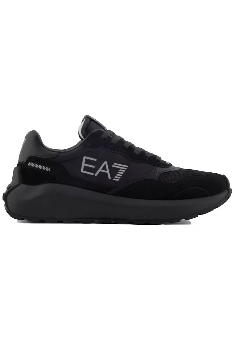 Emporio Armani Спортни обувки EA7 Wader 40640 - Черен/Сребрист