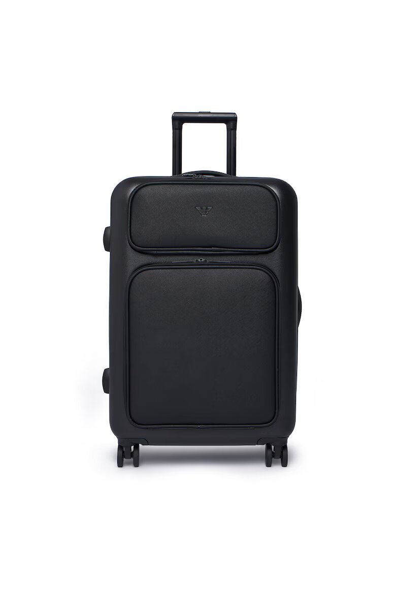 Emporio Armani Среден куфар пластмаса черен One Size INTL