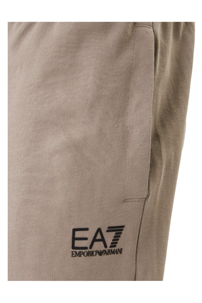 Emporio Armani Суичър EA7 Train Core Id PO Hood 58222 Бежов