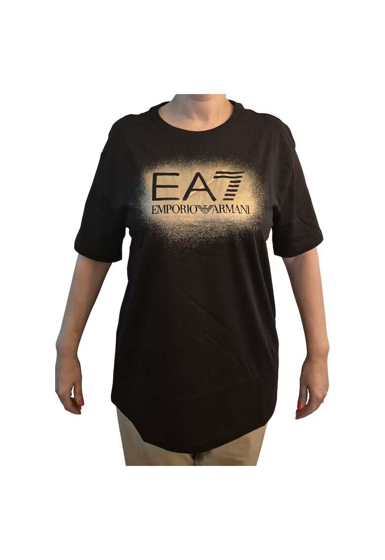 Emporio Armani Тениска EA7 Train Visibility W SS 55346 - Златист/Черен