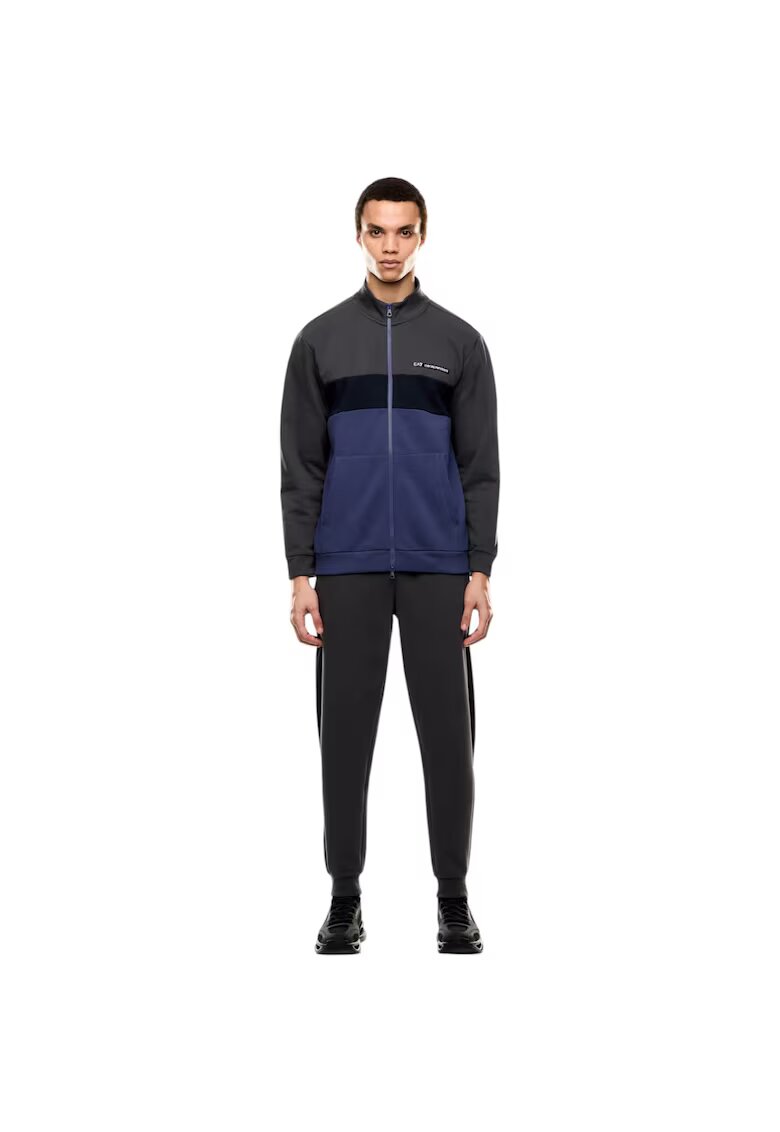 Emporio Armani Тренинг EA7 Train Athletic Color Block 49456 - Сив/Лилав